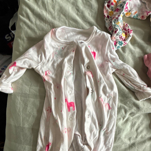 Girls newborn babygrow - girls,