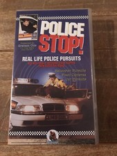 Police Stop VHS Video Real Life Police Pursuits 50 Mins Hosted By Graham Cole