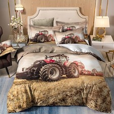 Tractor farm harvest duvet - tractor,