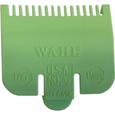 Wahl Clipper Guard Attachment Guide Combs No ½ (0.5 Half) 1.5mm 1/16 Inch - LIME