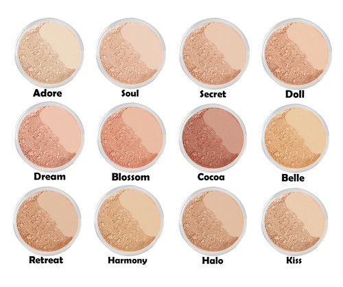 Mineral foundation make - mineral,
