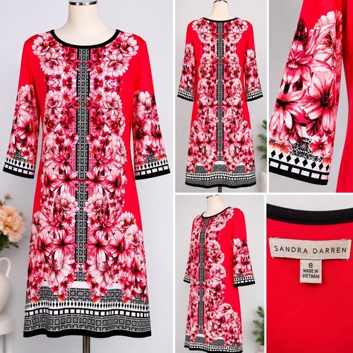 Sandra darren red floral - sandra,