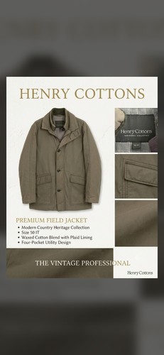 Henry cotton country - country, mens