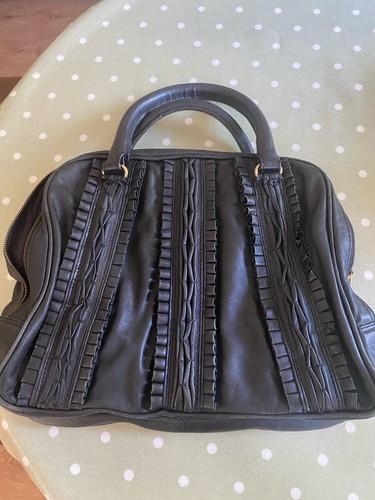 Large jigsaw black leather - large,
