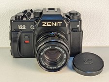 Soviet Zenit 122 SLR 35mm Film Camera with Helios 44M-7 58mm f/2 Lens - 1993