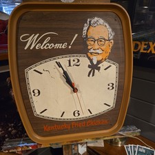 VTG  Colonel Sanders Clock