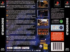 Discworld PS1 Rear Inlay Only