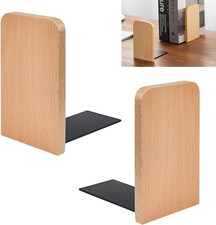 Book Ends, 2 Pack Natural
