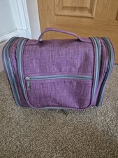 Purple WANDF Toiletries Wash Bag