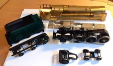 O GAUGE PART BUILT BRASS KIT 4-6-2 STEAM LOCO & TENDER (PARTS ONLY!)