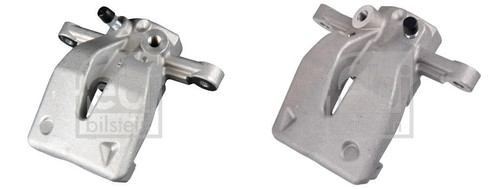 Rear left and - rear, brake