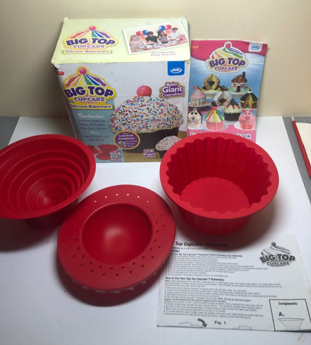 Big top cupcake silicone - big,