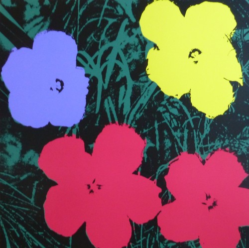 Andy warhol flowers - warhol,
