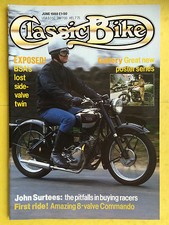 CLASSIC BIKE - June 1988 - Norton 850 Commando - 500cc Rudge Ulster 250cc Sports