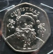 Gibraltar 50p Christmas Coin