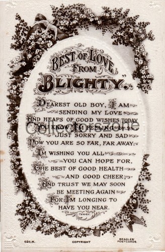 Ww1 postcard best love - best, of