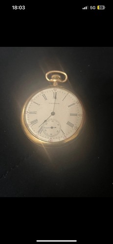 Antique waltham gold filled - antique,