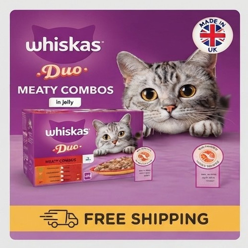 85g whiskas meaty - 85g, 1+