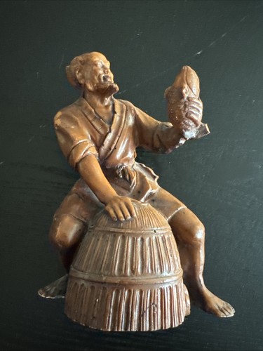 Vintage hand carved - hand, fisherman