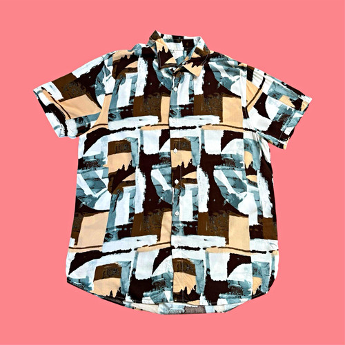Vintage 90s short sleeve shirt - vintage,