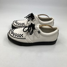 TUK Women's White Leather