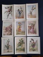 VINTAGE FLOWER FAIRIES LOT OF