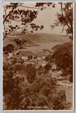 LOWER FISHGUARD RP Postcard Postmark Haverfordwest 1951