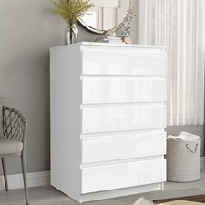 High Gloss Chest of Drawers