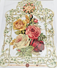 Decoupage die cut scrap very