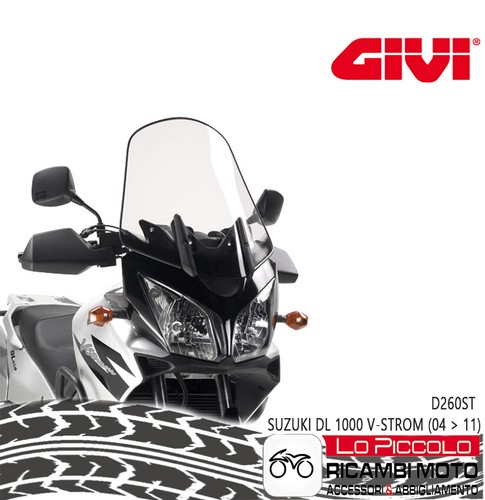 Givi clear fairing windscreen - clear,