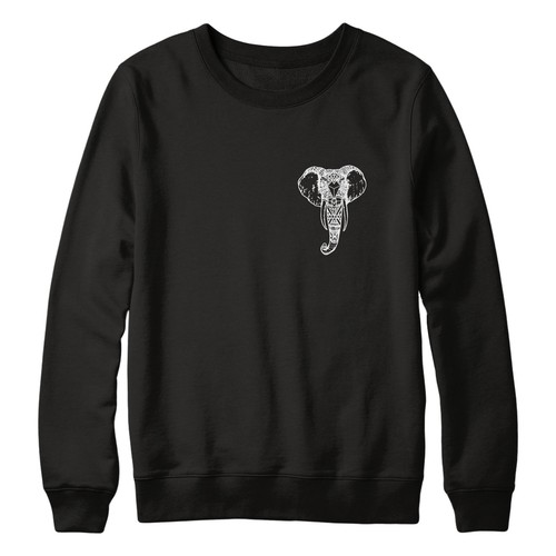 Boho elephant pocket - elephant,