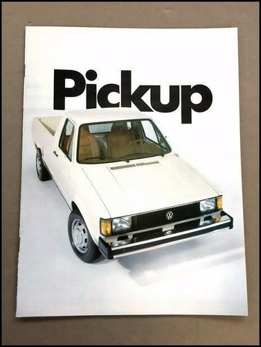 1982 volkswagen pickup - vw,