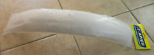 UNIVERSAL TRIALS FRONT MUDGUARD MODERN SHAPE WHITE