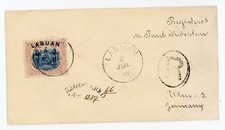 P80/25 LABUAN 1898 24 CENTS