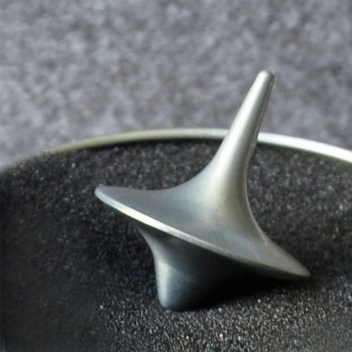 Zinc alloy spinning top - zinc,