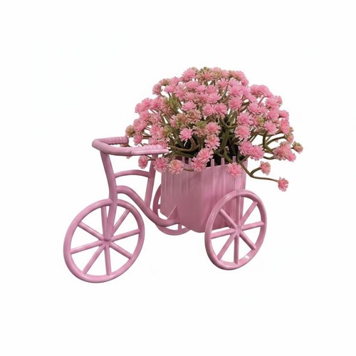 Artificial flower tricycle - artificial,