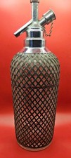 Vintage Classic Sparklets Mesh Glass Soda Syphon