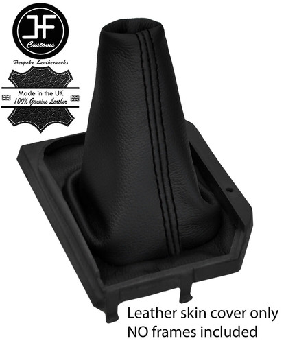 Black stitch top grain leather - top,