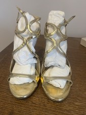 Jimmy Choo Mirror Leather Gold