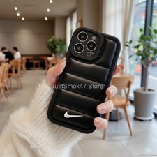White Black Nike Design Case for iPhone 17 16 15 14 13 12 11 XR X 8 SE Samsung