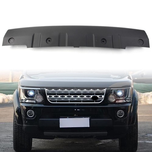 Black front bumper - black, plate