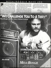 Van Halen Michael Anthony 1986