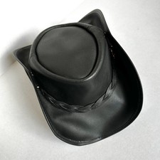 Vintage Black Leather