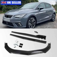 Gloss Black Front Bumper Lip