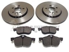 ROVER 75 CONNOISSEUR ALL YEARS FRONT 2 BRAKE DISCS AND PADS SET NEW