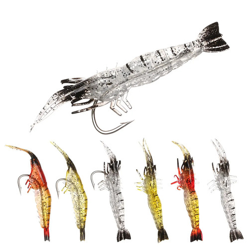 Soft silicone shrimp - silicone,
