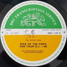 Pick Of The Pops 344 LP 1971