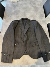 Charcoal Argyll Kilt Jacket