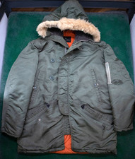 Vintage N-3B Green Military