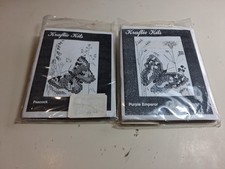 2 Vitage Cross Stich Greeting